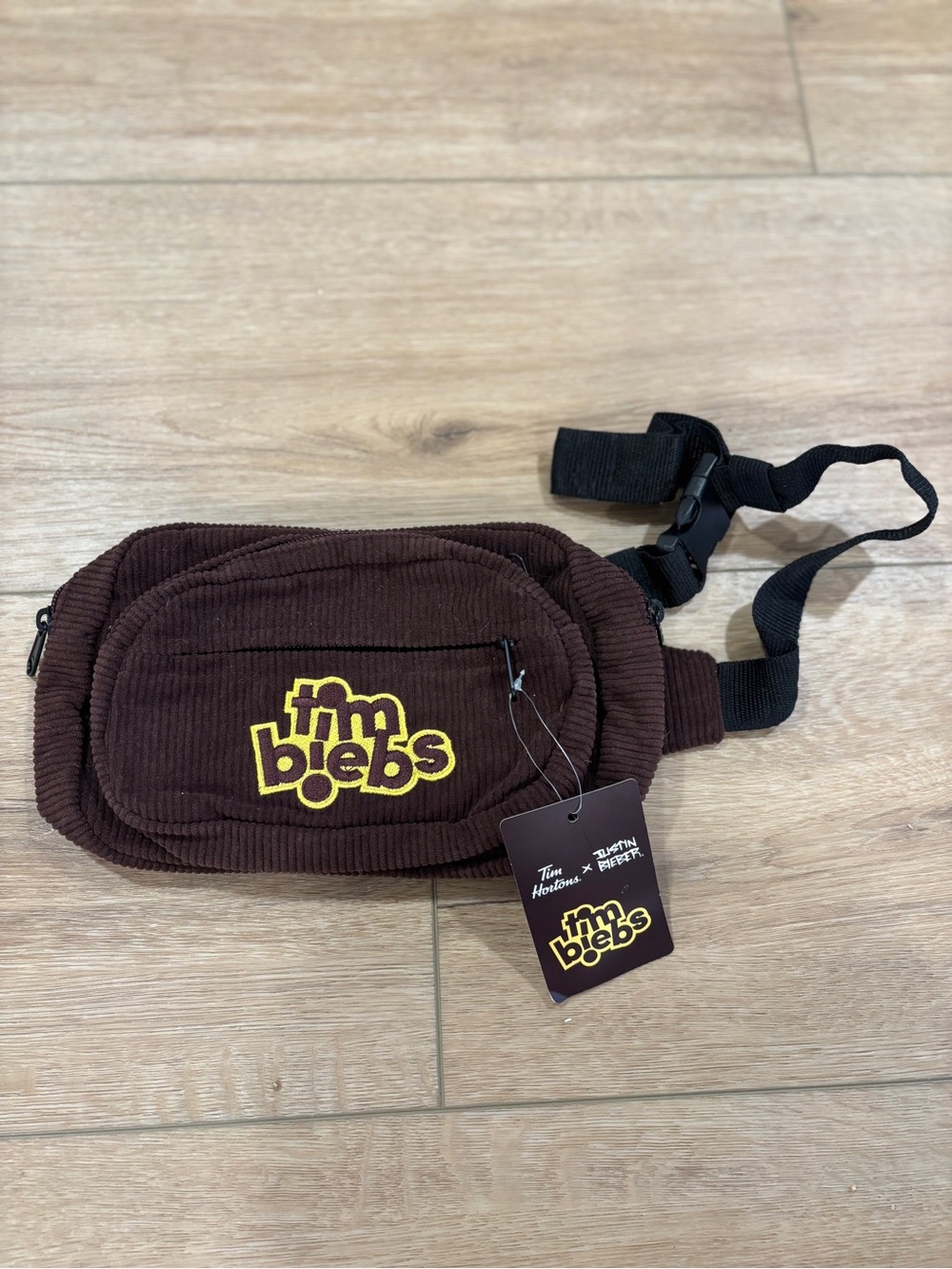 NWT Justin Bieber Brown Fanny pack belt bag festival boho